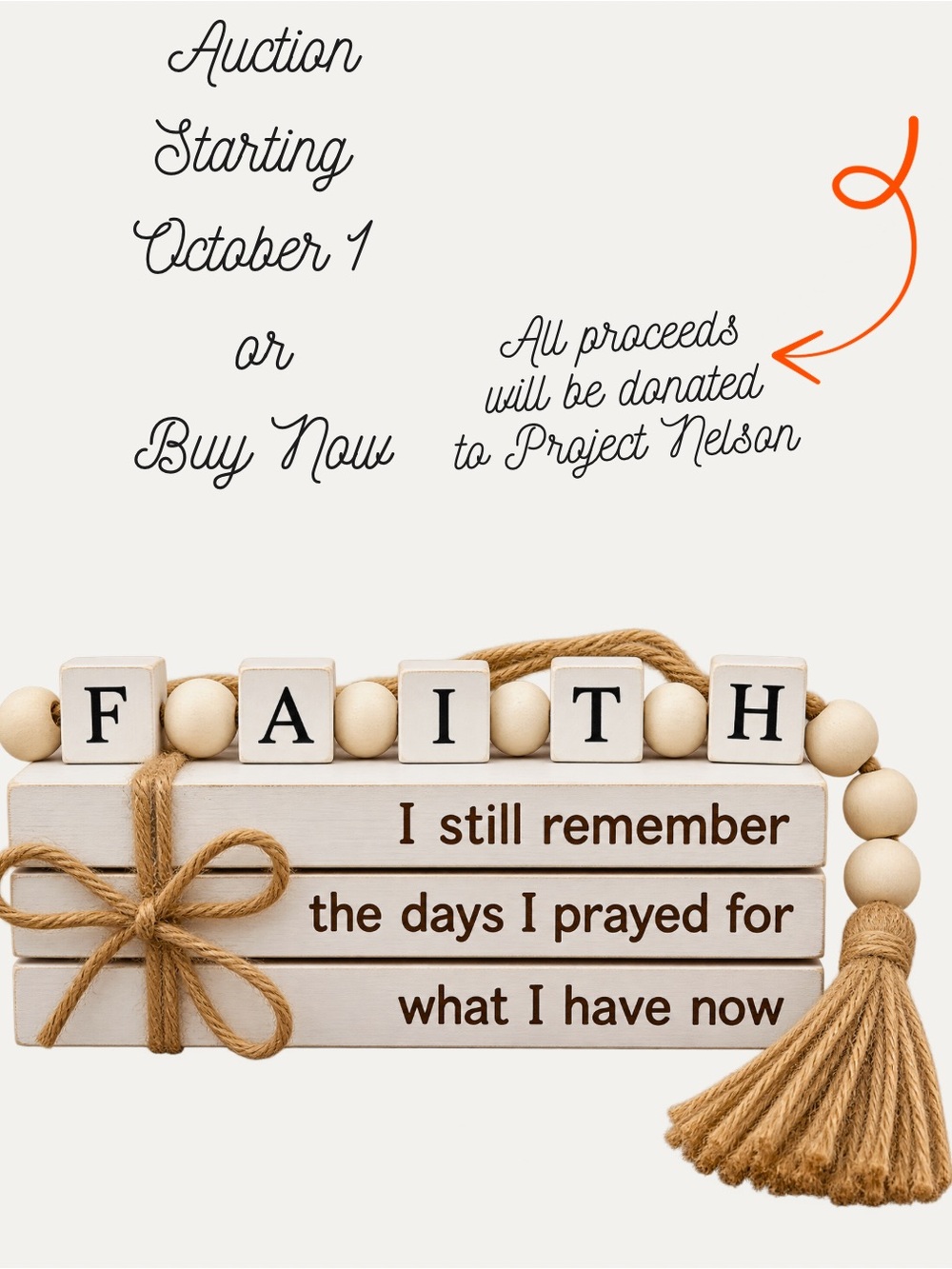 ⚕️Faith Faux Book Decor